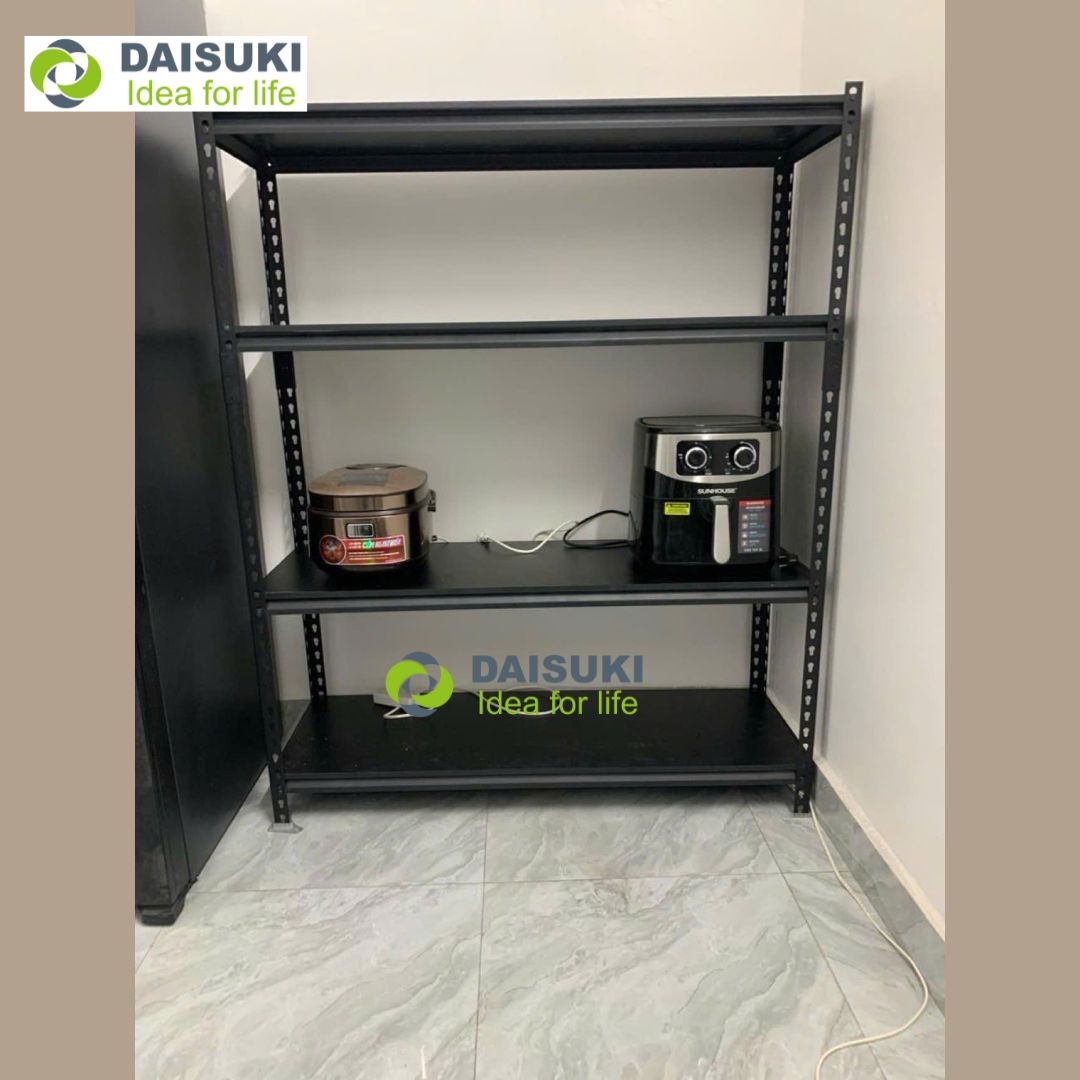 Kệ sắt v lỗ gài khổ dài 1m x rộng 50cm