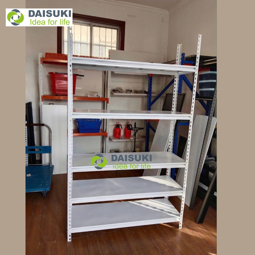 Kệ sắt v lỗ gài khổ dài 1m5 x rộng 50cm