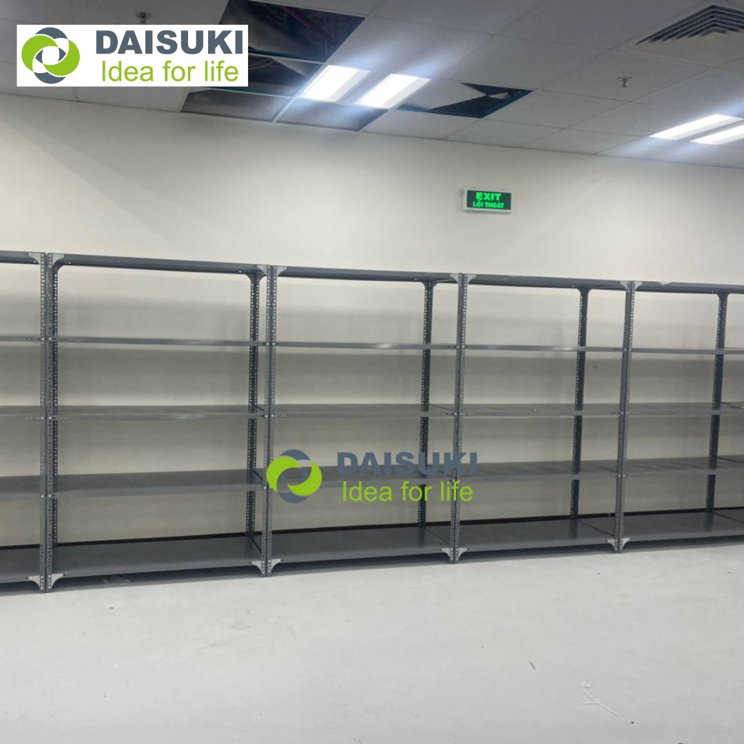 Kệ sắt v lỗ khổ dài 1m x rộng 50cm